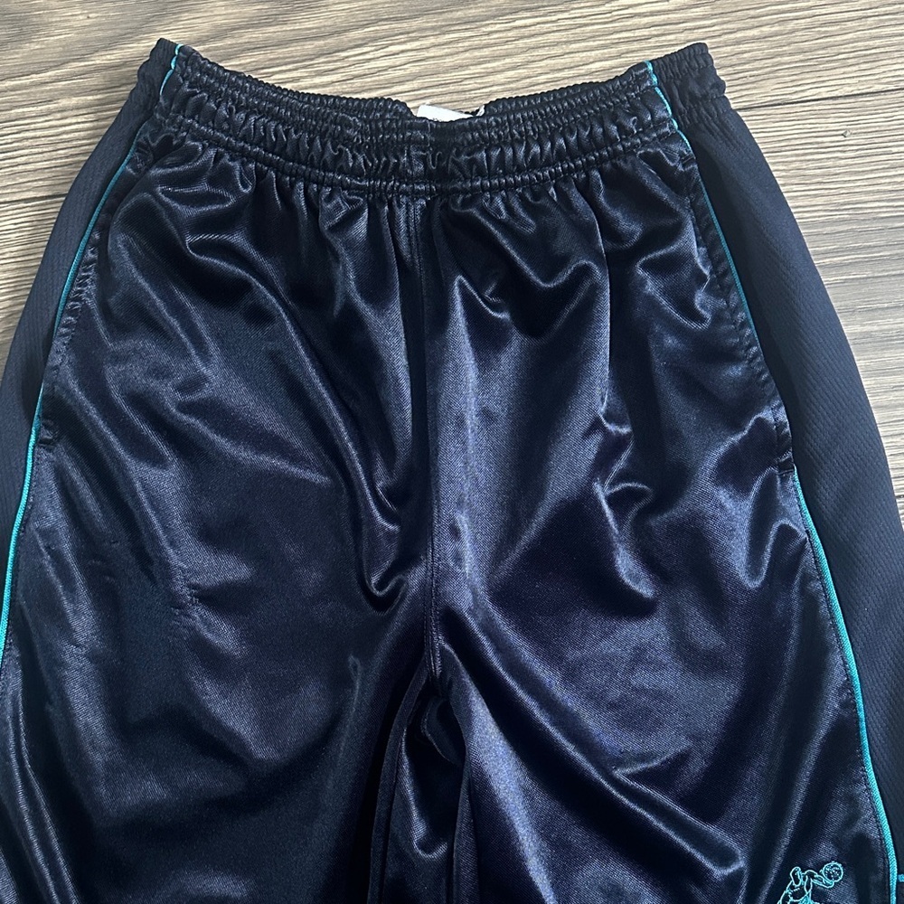 AND1 Kids Navy Shorts with Aqua Accents - Picture 2 of 7
